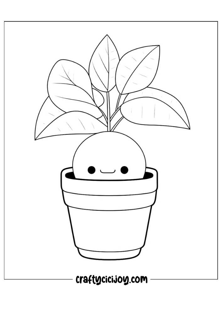 100 Kawaii Coloring Pages 100 Free PDF Printable Crafty Cici Joy