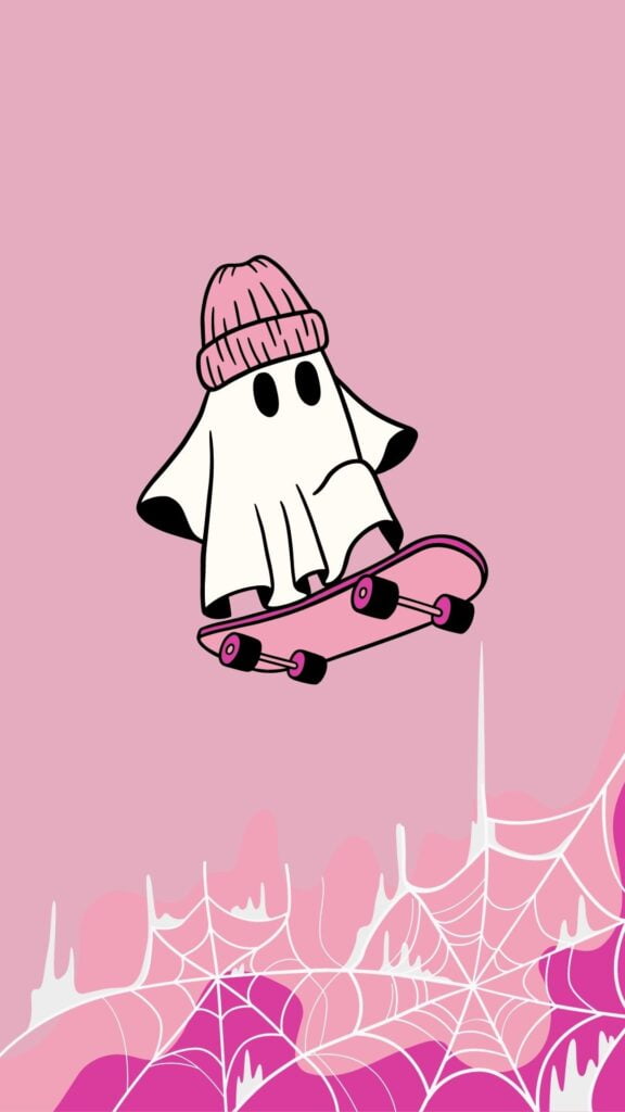 Ghoulishly Glam: 100 Pink Halloween Wallpapers for the Stylishly Spooky 53 41 1