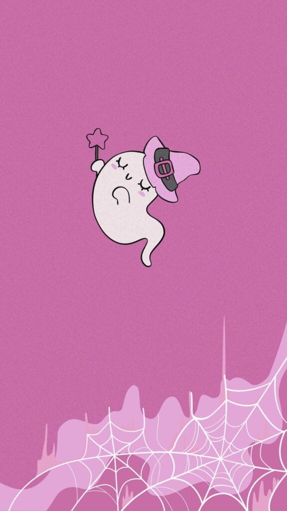 Ghoulishly Glam: 100 Pink Halloween Wallpapers for the Stylishly Spooky 65 53 1