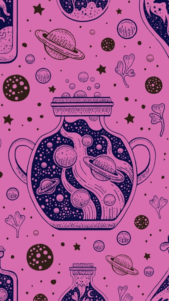 Ghoulishly Glam: 100 Pink Halloween Wallpapers for the Stylishly Spooky 79 67 1