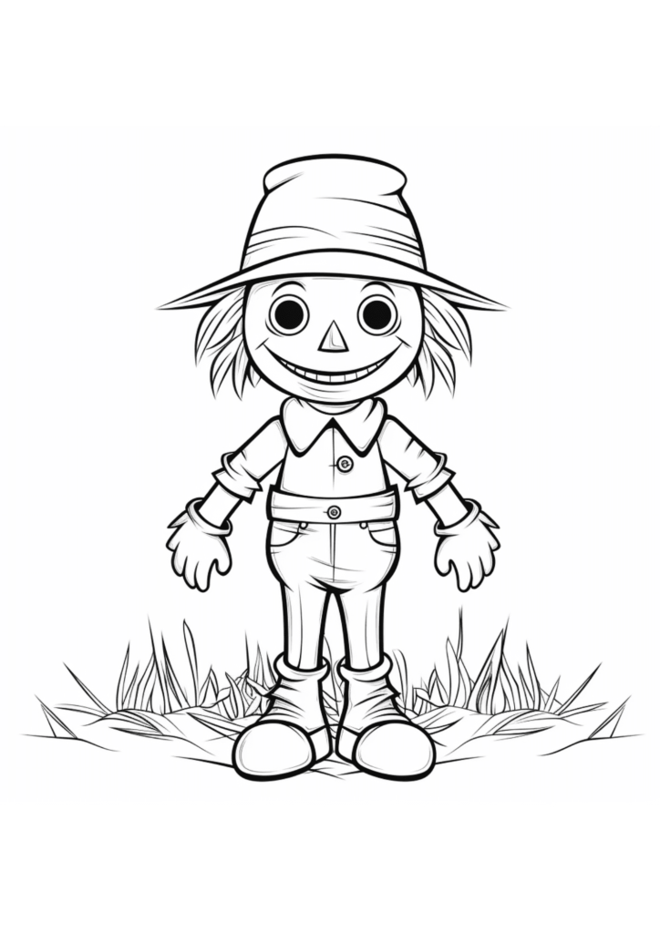 30 Free Halloween Kids Coloring Pages (Printable PDF Digital Download ...