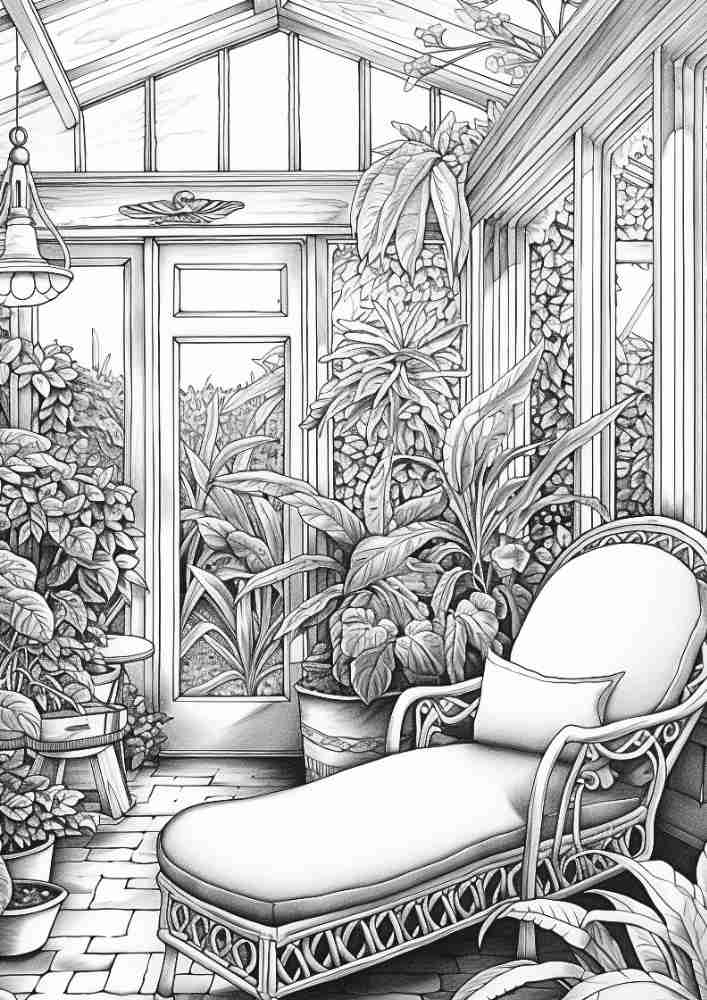 50 Free Fall Interiors Adult Coloring Pages (Printable PDF Digital Download) 15 Fall Coloring Pages For Adults 37