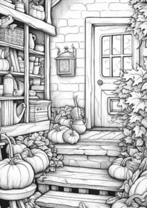fall-pumpkins-coloring-page