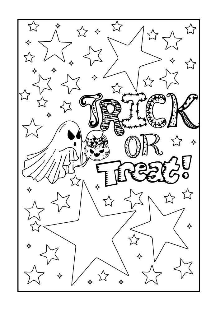 20 Free Halloween Coloring Pages For Adults (Printable Digital Download ...