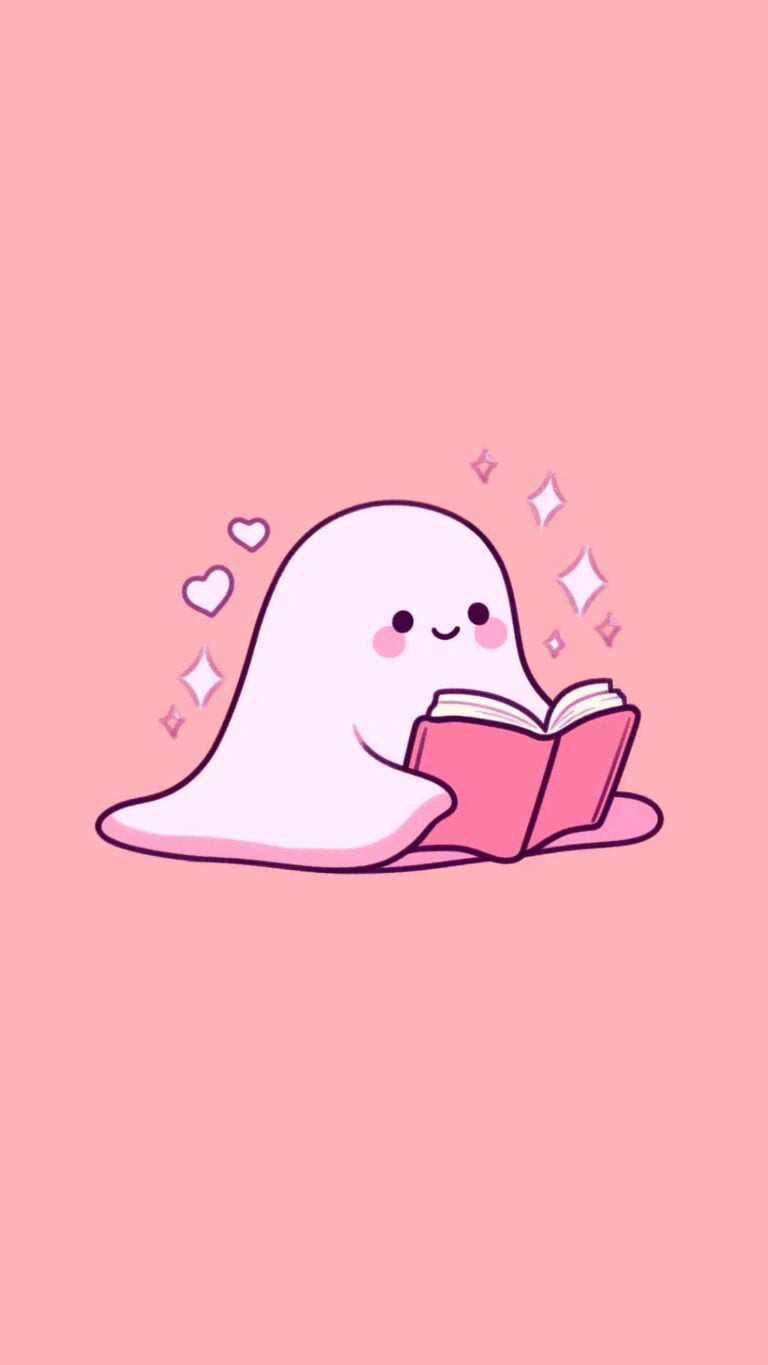 ghost-phone-wallpaper-cute-kawaii