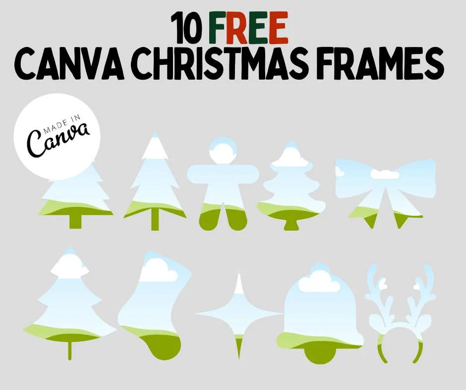 Christmas Canva Frames