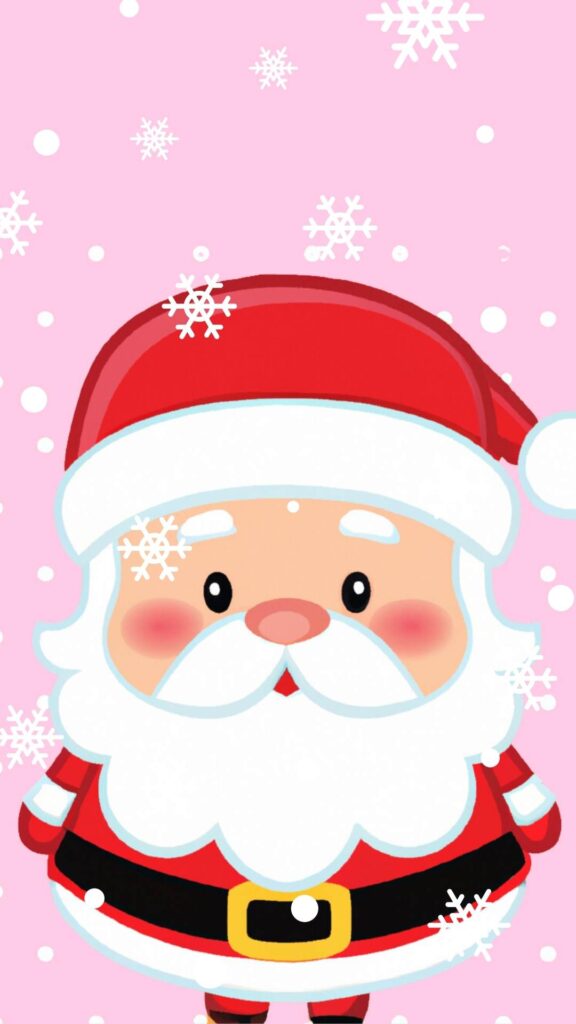 Merry and Bright: Pink Christmas Phone Wallpapers - Crafty Cici Joy