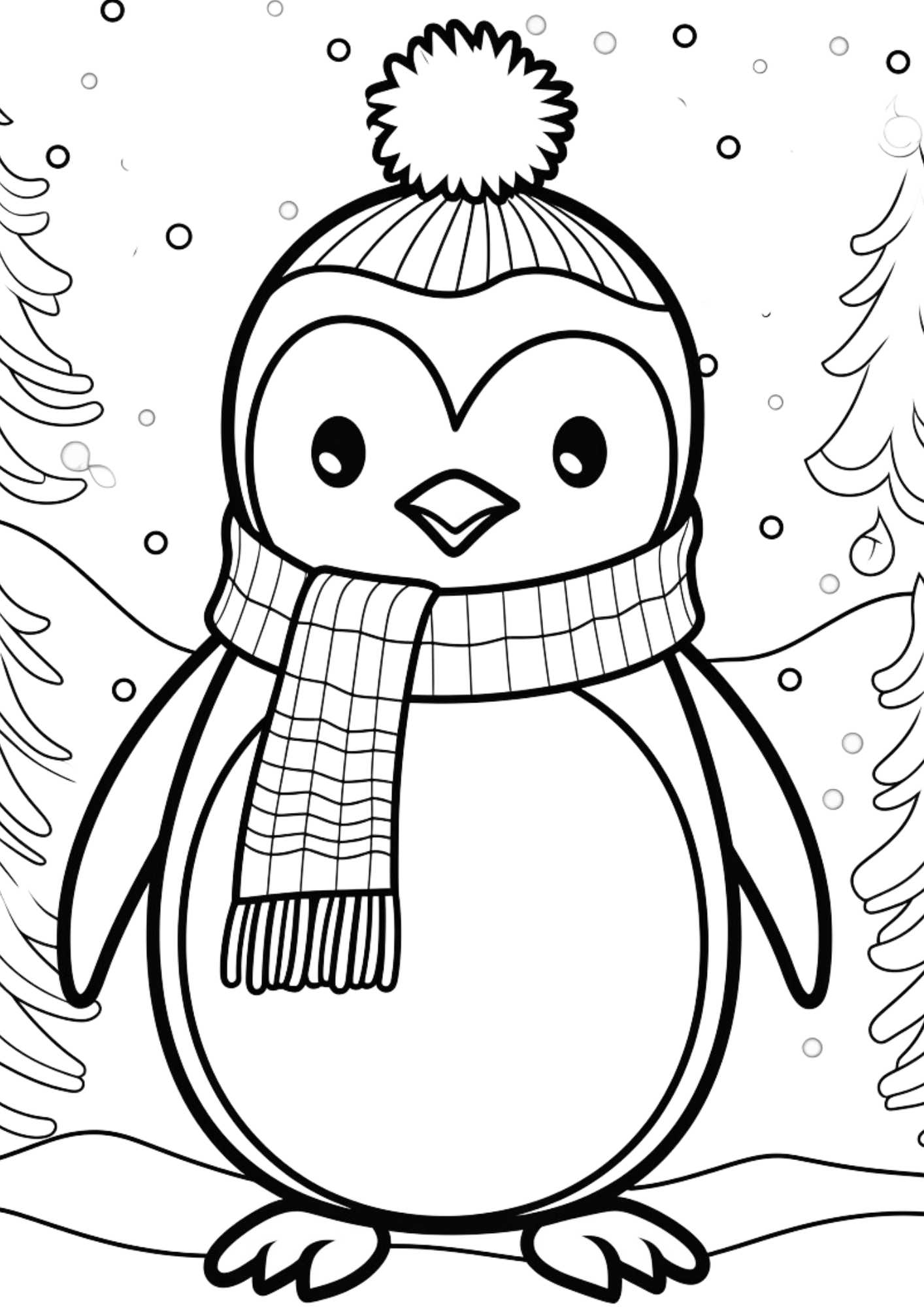 50 Free Kids Christmas Coloring Pages: Creative Fun for the Holiday ...