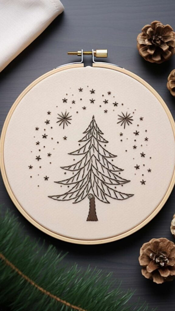 Christmas Embroidery Ideas 114