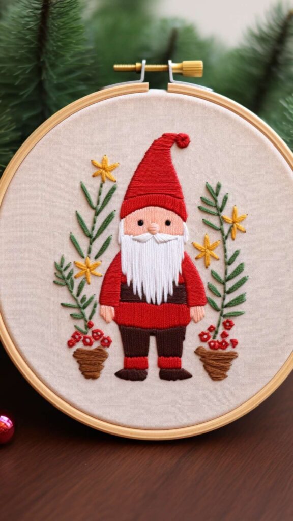 Christmas Embroidery Ideas 122