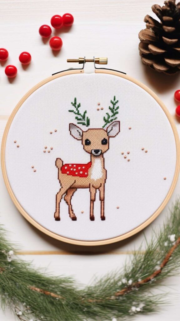 Christmas Embroidery Ideas 13