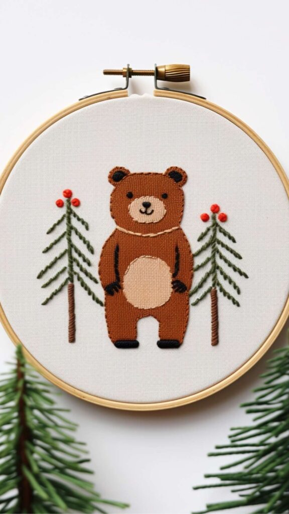 Christmas Embroidery Ideas 14