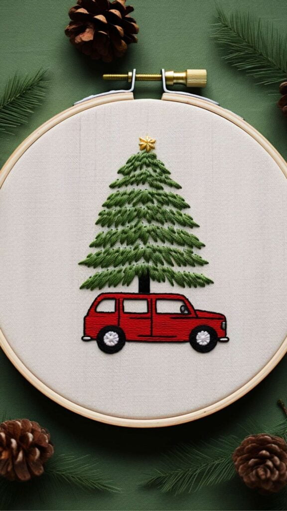 Christmas Embroidery Ideas 15