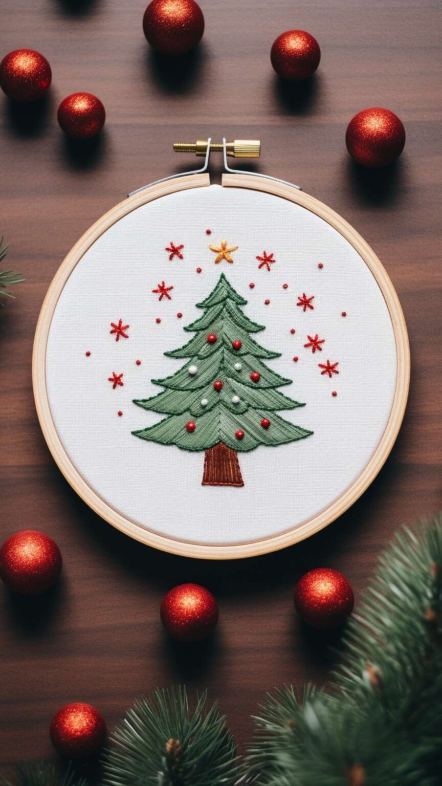 Festive Stitching: 100 Christmas Embroidery Ideas to Deck the Halls ...