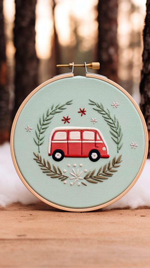 Christmas Embroidery Ideas 17