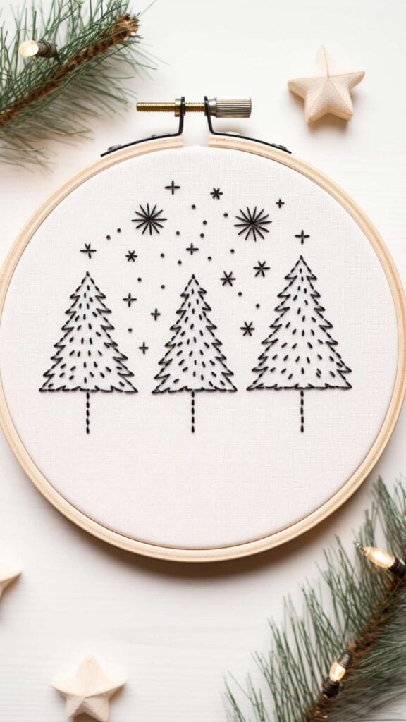 Christmas Embroidery Ideas 182