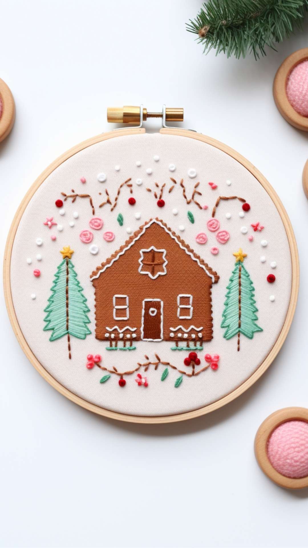 Festive Stitching: 100 Christmas Embroidery Ideas to Deck the Halls ...