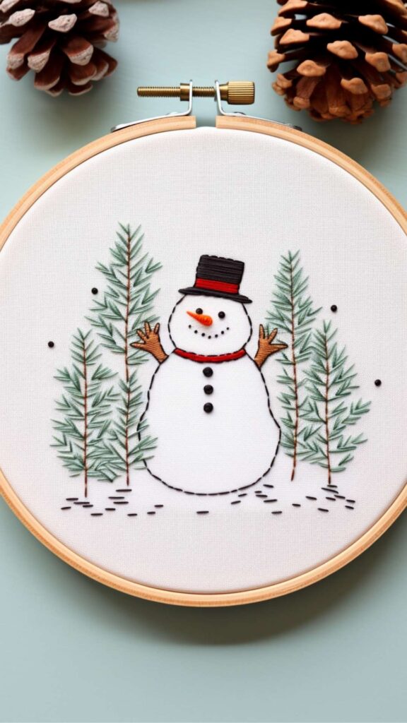 Christmas Embroidery Ideas 40