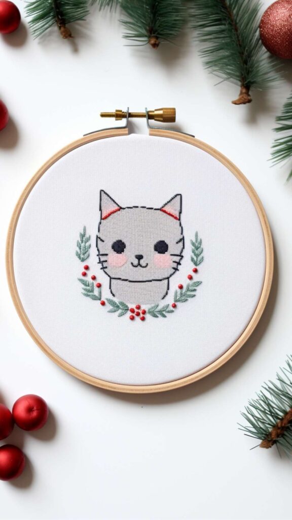 Christmas Embroidery Ideas 42