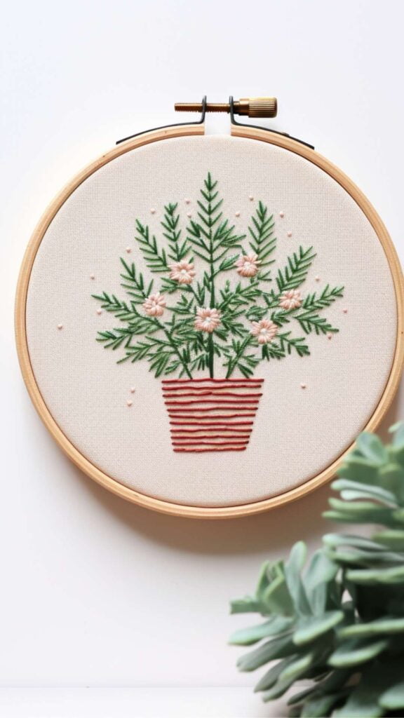 Christmas Embroidery Ideas 45