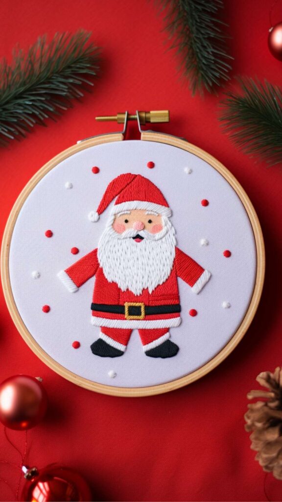 Christmas Embroidery Ideas 58