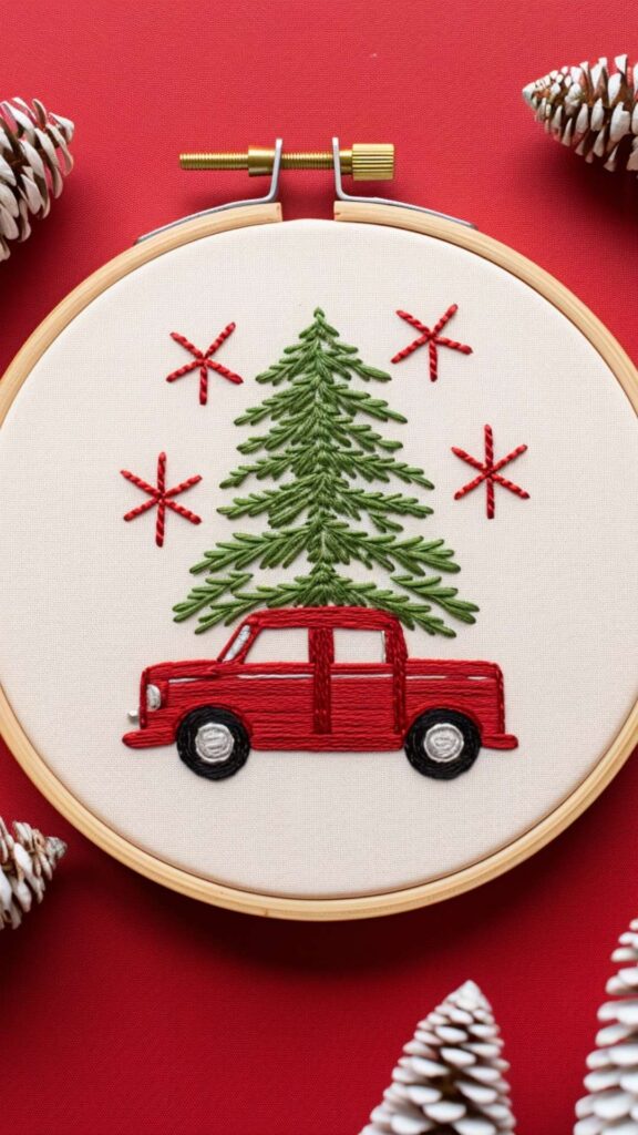 Christmas Embroidery Ideas 72