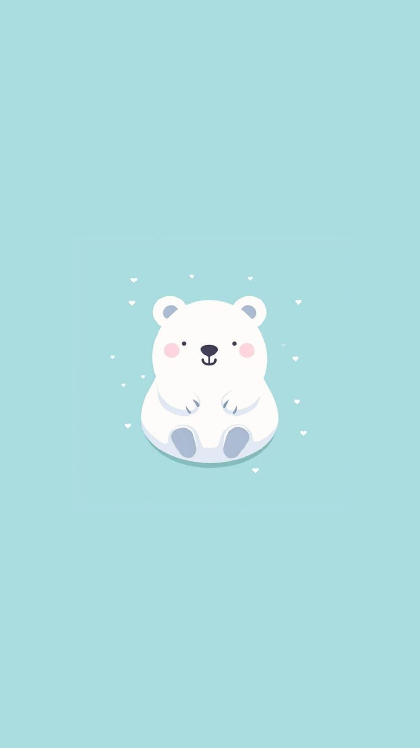 50 Cute Polar Bear Phone Wallpapers: Your Daily Dose of Cuteness ...