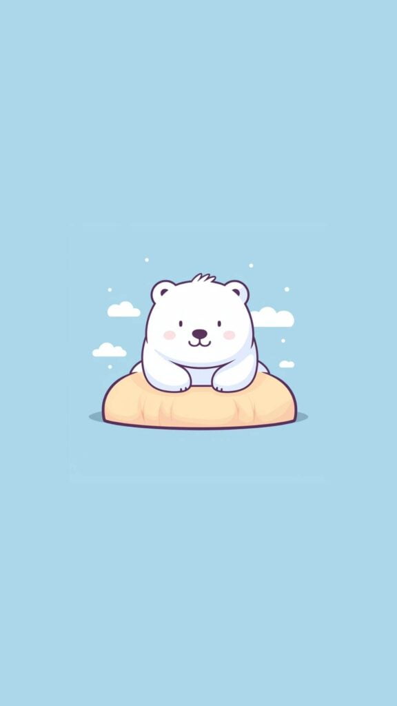 50 Cute Polar Bear Phone Wallpapers: Your Daily Dose of Cuteness ...