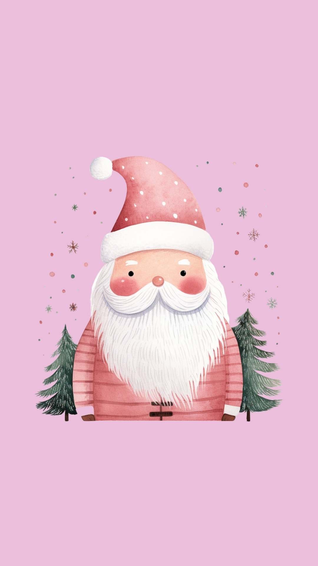 100 Santa Aesthetic Phone Wallpapers - Crafty Cici Joy