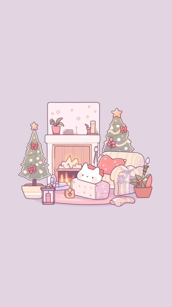 Christmas Kawaii Lock Screen 23