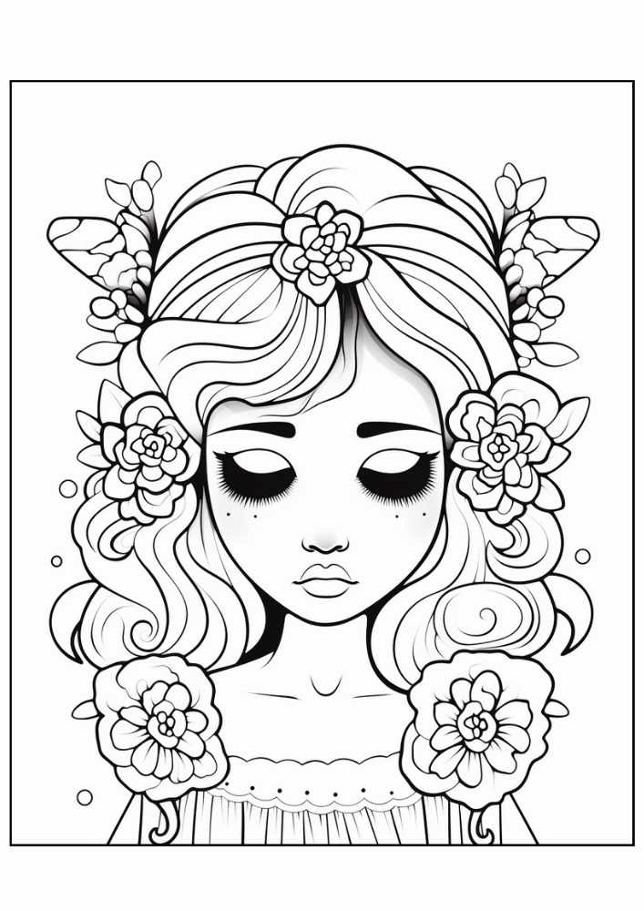 Fairy Coloring Page 101