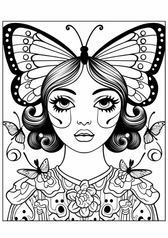 Fairy Coloring Page 106