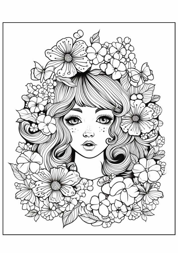 Fairy Coloring Page 11