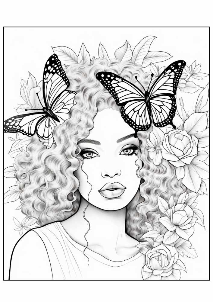 Fairy Coloring Page 31