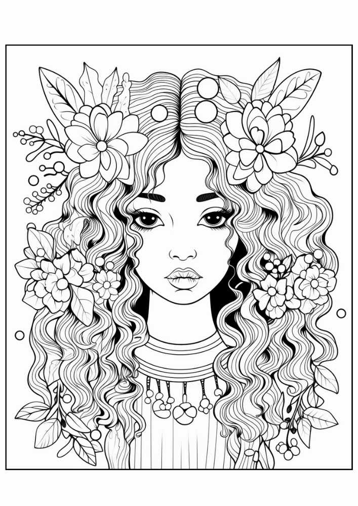 Fairy Coloring Page 34