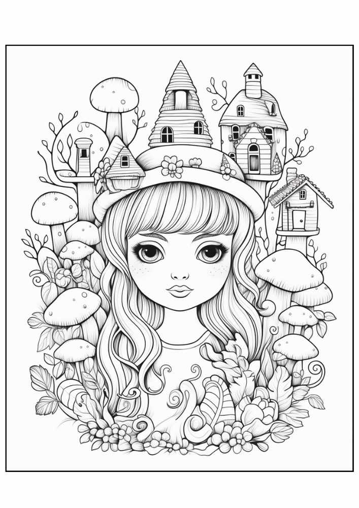 Fairy Coloring Page 42