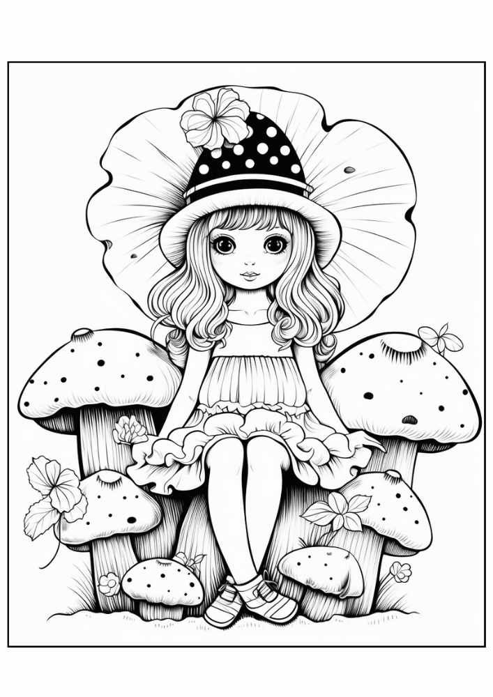 Fairy Coloring Page 49