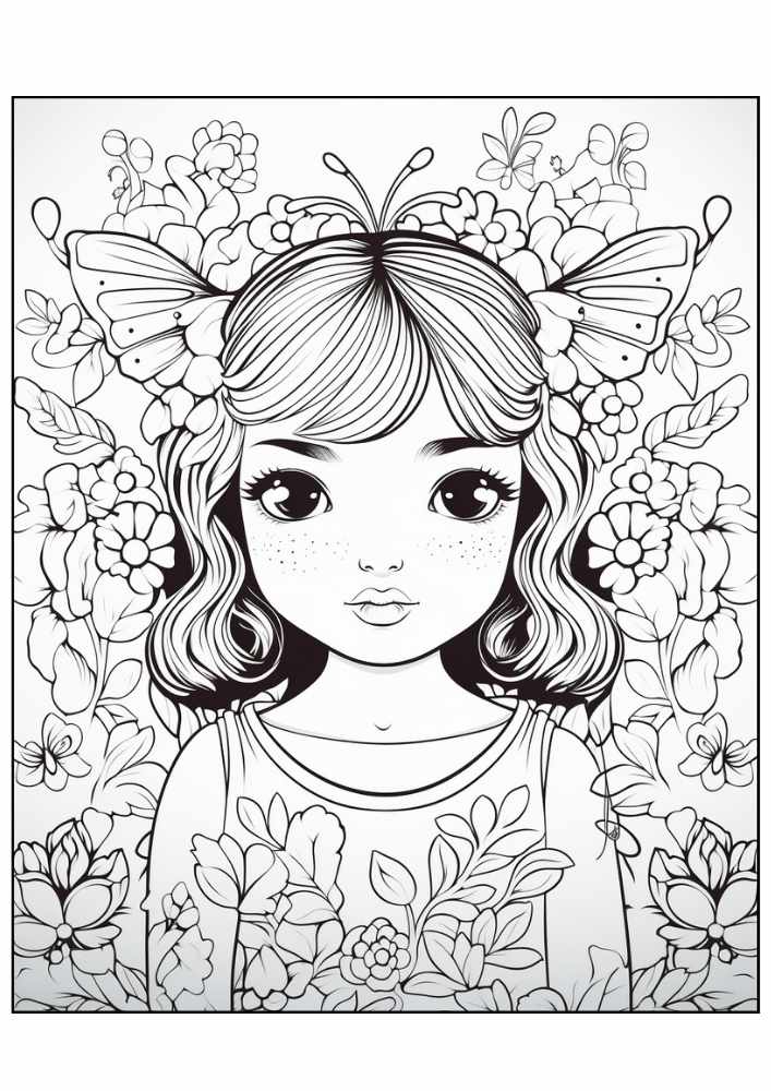 Fairy Coloring Page 55