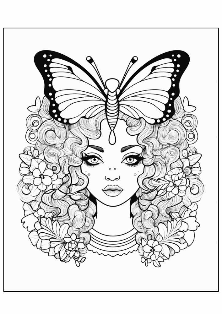 Fairy Coloring Page 64