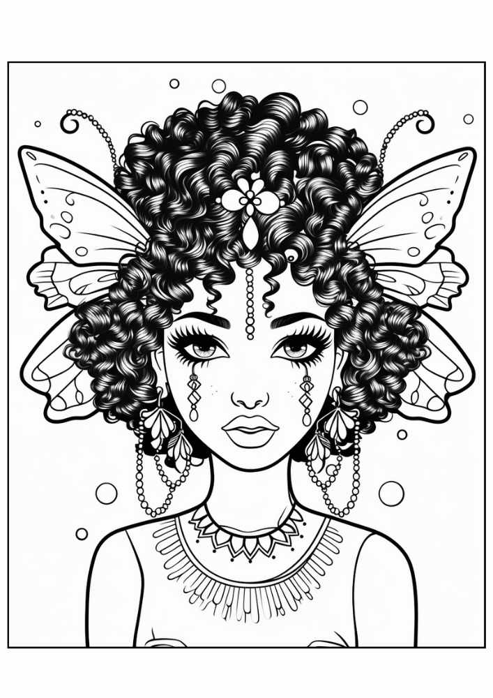 Fairy Coloring Page 65