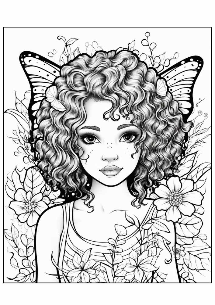 Fairy Coloring Page 66
