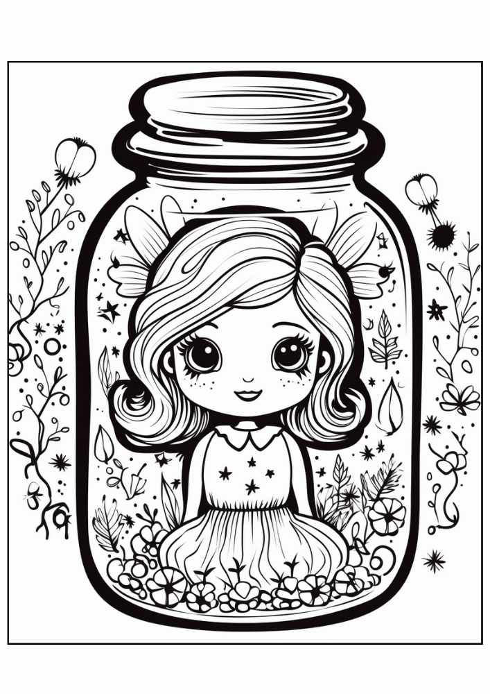 Fairy Coloring Page 81