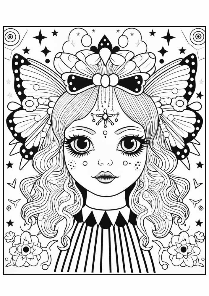 Fairy Coloring Page 84
