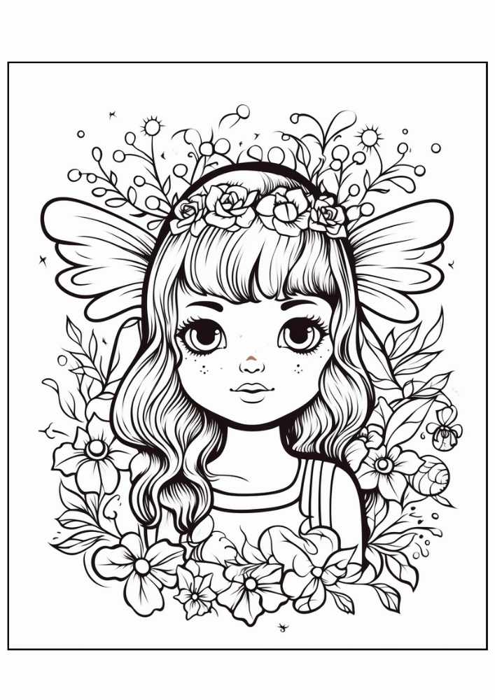 Fairy Coloring Page 88