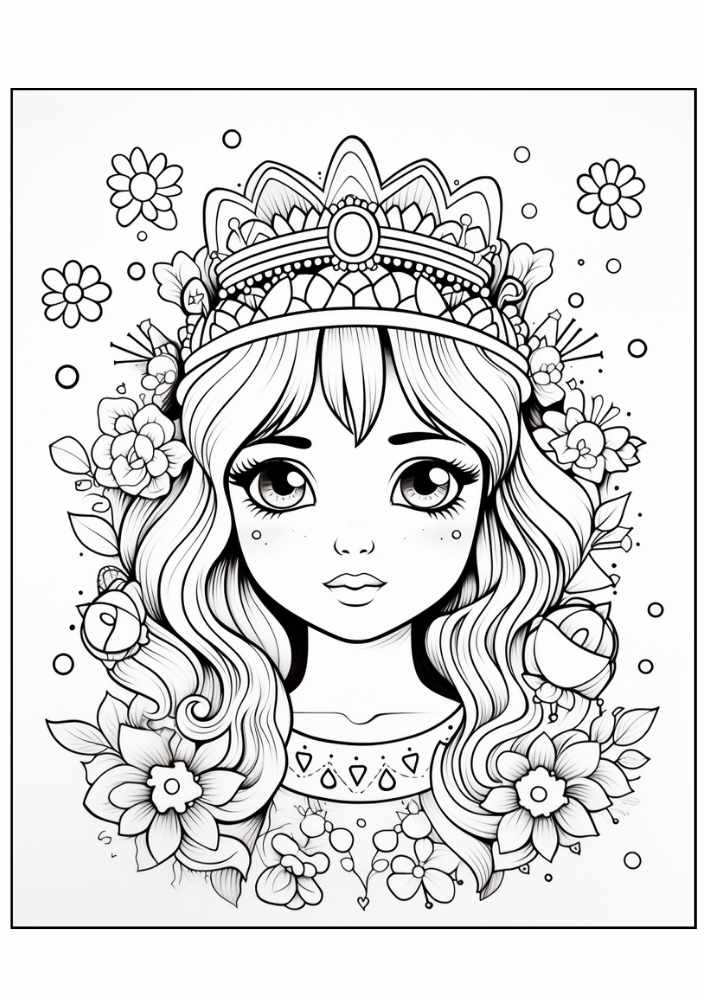 Fairy Coloring Page 92