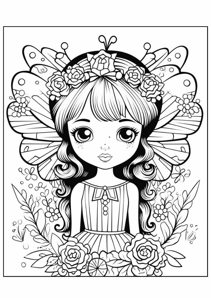 Fairy Coloring Page 94