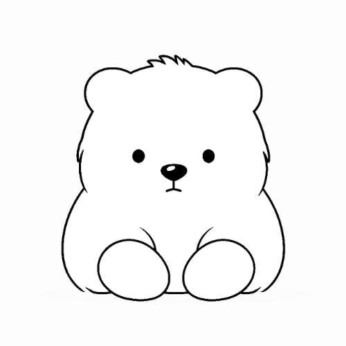 Free Polar Bear Coloring Pages For Kids - Crafty Cici Joy