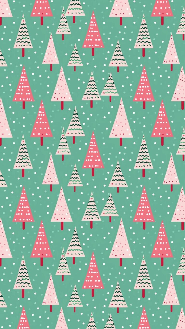 60 Christmas Pattern Phone Wallpapers - Crafty Cici Joy