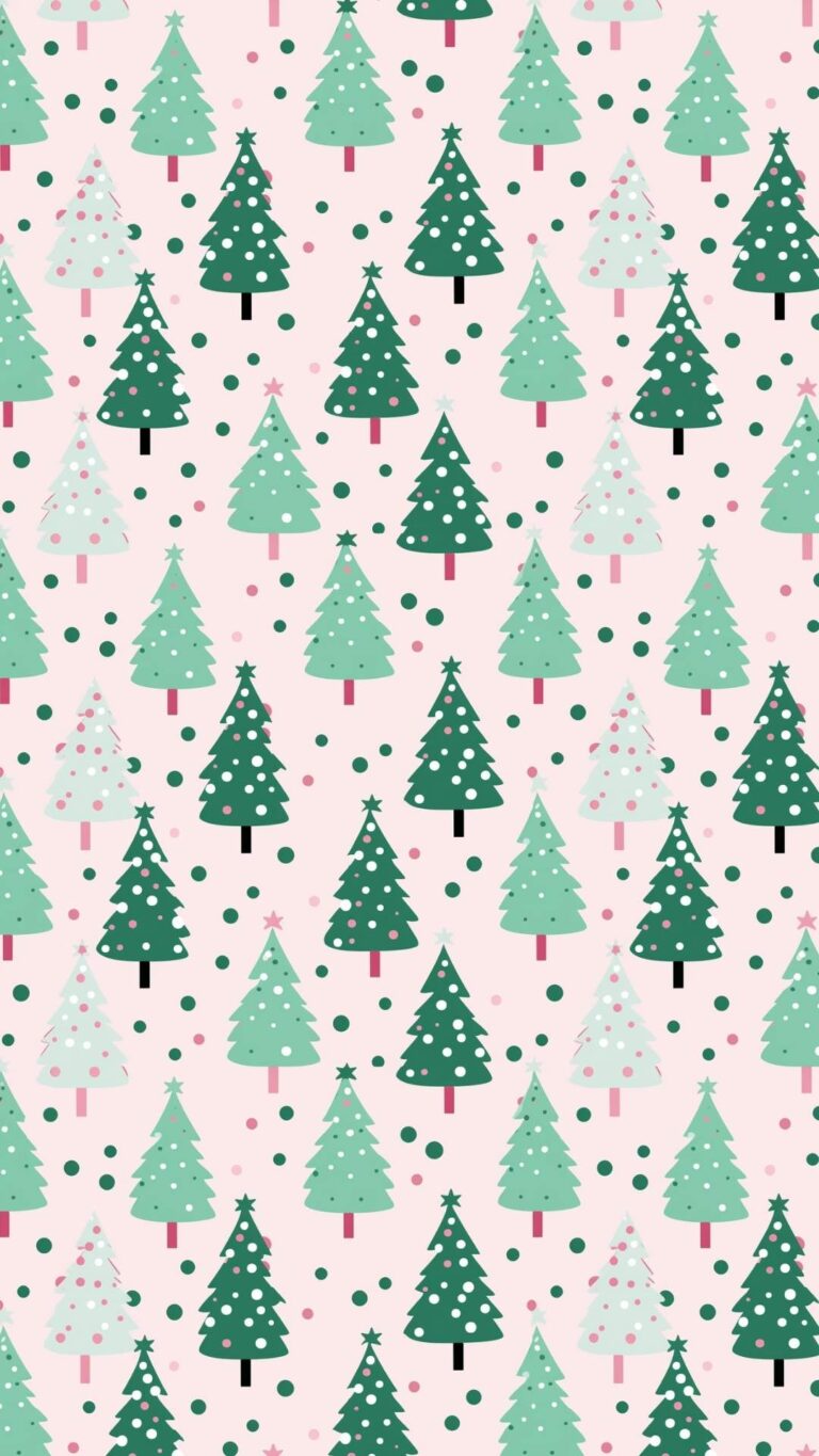 60 Christmas Pattern Phone Wallpapers