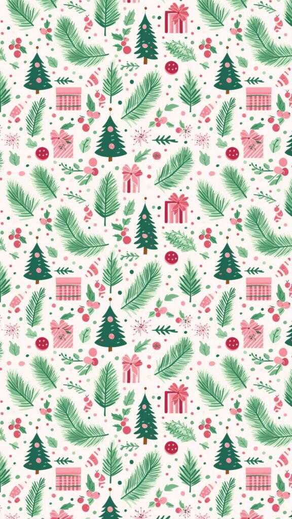 Preppy Christmas Wallpaper 210